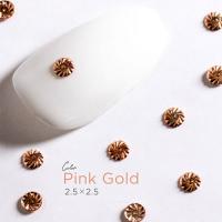 Bonnail スパイラルフィットスタッズ ピンクGD 2.5mm