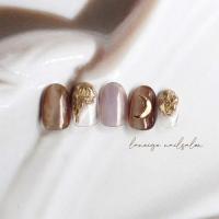 BonnailXrrieenee クレセントムーン ゴールド