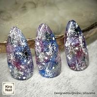 KiraNail 雪の結晶 クリスタルシャワー SV 20P