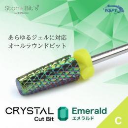WSPT クリスタルカットビット エメラルド C
