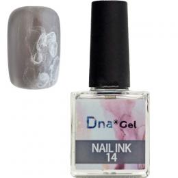 Dna Gel NAIL INK 14 シルバー