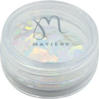 MATIERE ハートホログラム オーロラブルー 4mm