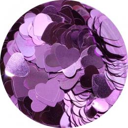 MATIERE ハートホログラム メタリックパープル 4mm