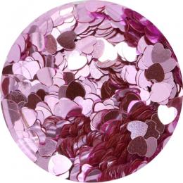 MATIERE ハートホログラム メタリックピンク 2.5mm