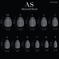 KOKOIST ジェリップ AS アーモンドショート #8 25P