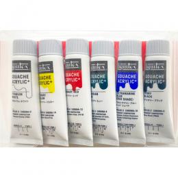 リキテックス ガッシュ・アクリリックプラス 10ml 6色セット