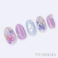 ツメキラ 紫陽花 ミニサイズ ビビット NN-YMI-005