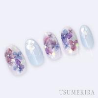 ツメキラ 紫陽花 ミニサイズ スモーキー NN-YMI-006