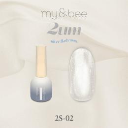 my&bee 2ミクロン シルバーフラッシュマグ02 2S-02