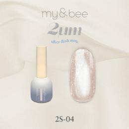 my&bee 2ミクロン シルバーフラッシュマグ04 2S-04