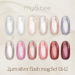 my&bee 2ミクロンシルバーフラッシュマグセット 2S12-12
