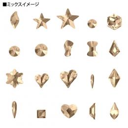 セレクション ミックスシェイプストーン ゴールド 20P