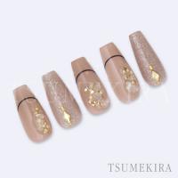 ツメキラ フレンチライン ダークブラウン NN-FRL-002