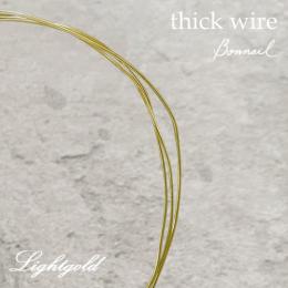 Bonnail thick wire lightgold