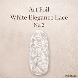 KiraNail アートホイル ホワイトエレガンスレース No.2
