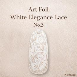KiraNail アートホイル ホワイトエレガンスレース No.3