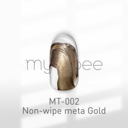 my&bee カラージェル MT-002 ノンワイプメタゴールド