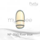 my&bee ノンワイプパフィー NP-006S リバーブルー