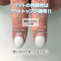 my&bee パウダーフリーコート 12ml