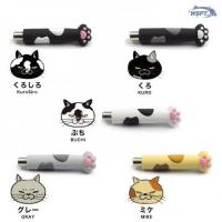 WSPT猫型マグネットスティックにゃんマグくろしろ