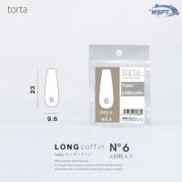 WSPT torta エクステンションチップ ロングコフィンNo.6