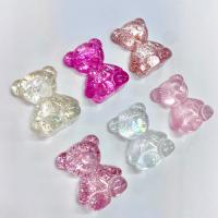 リリージェル くまちゃんクリアビーズ 24P