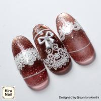 KiraNail NailSticker エンボスシール レース