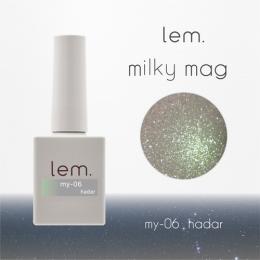 lem. ミルキーマグジェル 7g my-06 ハダル
