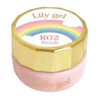 リリージェル レインボーキャンディーS #R02 ピーチ