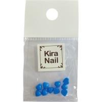 Kira Nail キャンディーハート ブルー 10個