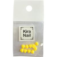 Kira Nail キャンディーハート イエロー 10個