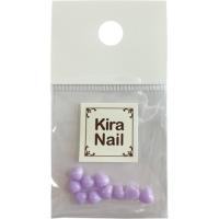 Kira Nail キャンディーハート パープル 10個