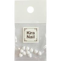 Kira Nail キャンディーハート ホワイト 10個