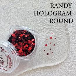 KiraNail RANDY HOLOGRAMROUND レッド