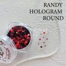 KiraNail RANDY HOLOGRAMROUND レッド