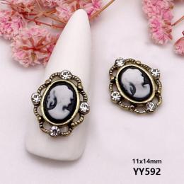 セレクション カメオGブラック YY592 2P