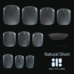 NAIL TIP LABO Natural Short #01
