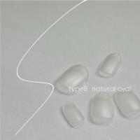 NAIL TIP LABO Natural Oval #00