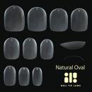 NAIL TIP LABO Natural Oval #02