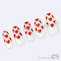 ツメキラes MEGUハート RED ES-MGN-010