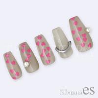 ツメキラes MEGUハート PINK ES-MGN-011