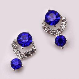 セレクション ストーンチャームS サファイア YY059  2P