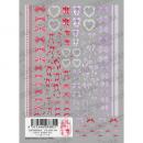 ツメキラ SweetリボンミックスRED&PU NN-YRS-003