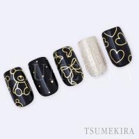 ツメキラ bear&Ribbon gold SG-HON-003