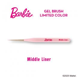 Barbie ジェルブラシ ミドルライナー リミテッドカラー