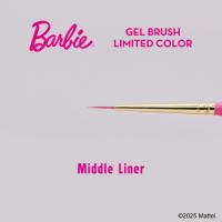 Barbie ジェルブラシ ミドルライナー リミテッドカラー