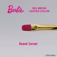 Barbie ジェルブラシ ラウンドコーナー リミテッドカラー