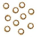 セレクション ツイストリング 3mm ゴールド 10P