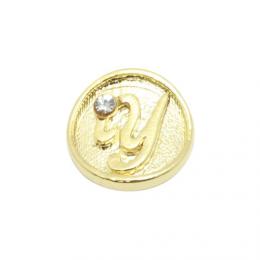 △エムプティ ネイルパーツ A189 イニシャルコインY