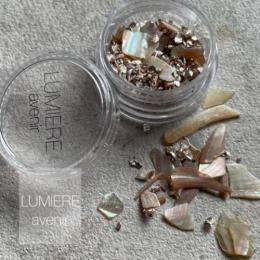 LUMIERE ブラウンサテンシェルズ